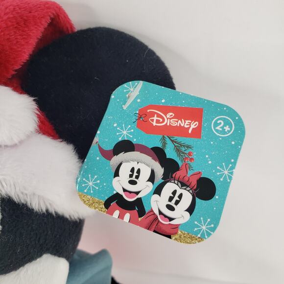 Mickey Mouse DISNEY Christmas Stuffed Plush Authentic 10 inch Holiday - Picture 4 of 6